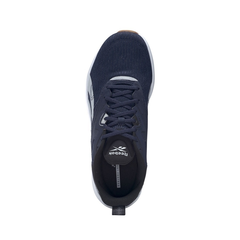 NEW Reebok Men’s Runner 4.0 Running Shoe, Vector Navy/Pure Grey/Gum - Picture 4 of 8